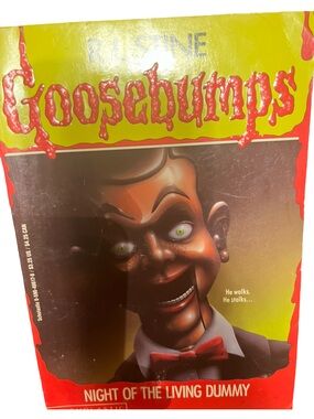 Goosebumps child chapter book #7 Night of the living Dummy. First Edition